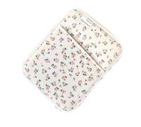 Custodia da viaggio antiurto per laptop con motivo floreale, spazio compatto, ampio scomparto per notebook da 10-11 pollici, custodia per laptop da 13, 3 pollici, borsa organizzativa in tessuto
