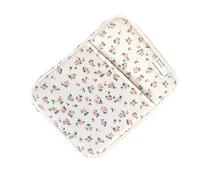 Custodia da viaggio antiurto per laptop con motivo floreale, spazio compatto, ampio scomparto per notebook da 10-11 pollici, custodia per laptop da 13, 3 pollici, borsa organizzativa in tessuto