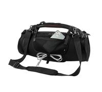 Custodia da viaggio compatibile con JBL Boombox3, borsa per altoparlante portatile con tasca per telefono, tracolla e coperture laterali, custodia