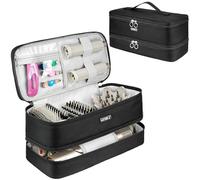 Custodia da viaggio compatibile con Shark Flexstyle/FlexFusion/asciugacapelli, borsa di stoccaggio a doppio strato per strumenti caldi per capelli. Adatta per Dyson Airwrap Styler/asciugacapelli