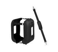 Custodia da viaggio con tracolla compatibile con JBL Partybox Encore Essential - Custodia rigida in EVA, protezione su 2 lati, tracolla e piedini di