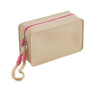 Custodia da viaggio cosmetica da sposa - Borsa per trucchi vivace con scomparti multipli, ideale per riporre pennelli, e articoli per la cura della pelle, perfetta per ufficio, scuola o fughe