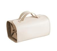 Custodia da viaggio cosmetica, impermeabile, organizer pieghevole | borsa da toeletta, borsa spaziosa per trucchi, portaoggetti, portaoggetti, portaoggetti, leggero e vanity, compatto per le do