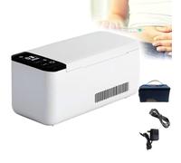 Custodia da viaggio for refrigeratore for insulina, custodia for impacchi freddi Mini scatola refrigerata elettrica for farmacia Medicina Custodia da viaggio for refrigeratore for insulina Scatola ref