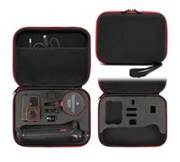 Custodia da viaggio Hesupy per Insta360 Ace Pro 2, borsa da trasporto protettiva in EVA, organizzatore accessori, Nero