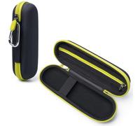Custodia da viaggio in EVA compatibile con Philips OneBlade, Nero e Verde | Protezione rigida per rasoio e accessori, tutto ordinato, leggero e compatto, per casa e in viaggio
