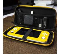 Custodia da viaggio in EVA per ANBERNIC RG505 con strato esterno protettivo imbottitura interna e uso efficiente dello spazio interno