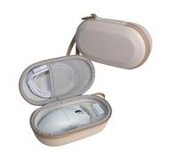 Custodia da viaggio in EVA rigida mouse per Razer Viper V4 Pro/V3 Pro - Custodia protettiva antiurto con tracolla rimovibile e tasca in rete (Beige)