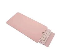 Custodia da viaggio in pelle PU per tastiere wireless Logitech K580 K585 MK470 K40 Plus Slim (rosa)