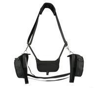 Custodia da viaggio in silicone nero antiscivolo per JBL per Boombox3, con protezione laterale, accessori per altoparlanti portatili per campeggio, spiaggia, attività all'aperto