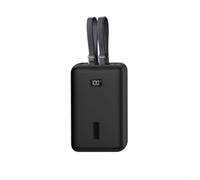 Custodia da viaggio in silicone per caricabatterie portatile Anker Zolo 20000mAh (nero)