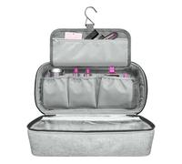 Custodia Da Viaggio Per Asciugacapelli,Borsa Portaferro Da Arricciare | Con Gancio Acciaio Inossidabile Borsa Attrezzi Capelli | Per Casa Hotel Dormitorio Appartamento Viaggio D'Affari Trucco Salone D