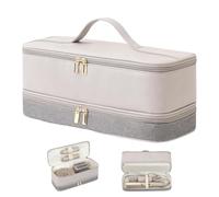 Custodia da viaggio per asciugacapelli Shark Flexstyle, borsa portatile a doppio strato per styler e accessori Dyson Airwrap, organizer per asciugacapelli e styler