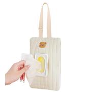 Custodia Da Viaggio Per Baby Salviette - Distribuzione Di Stoccaggio Delle Salviettine Appesabile 15x23cm | Accesso Rapido Con Un Padrone Di Casa Portatile Ricaricabile Riutilizzabile Per Il Compagno