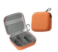 Custodia da viaggio per DJI Neo 2, custodia rigida per mini drone Neo2, custodia protettiva impermeabile in pelle sintetica EVA, organizer portatile con moschettone e accessori, Arancione, Custodia da