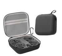 Custodia da viaggio per DJI Neo 2, custodia rigida per mini drone Neo2, custodia protettiva impermeabile in pelle sintetica EVA, organizer portatile con moschettone e accessori, Nero , Custodia da
