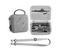 Custodia da viaggio per DJI Osmo Mobile 7/7P, custodia rigida, antiurto, custodia protettiva, organizer con tracolla per OM7 OM7 OM7P, accessori per stabilizzatore cardanico portatile, Grigio,