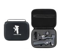 Custodia da viaggio per DJI Osmo Mobile 8 Borsa di Immagazzinaggio Antiurto Impermeabile PU Copertura Protettiva Portatile Organizzatore di Viaggio Custodia Rigida per OM8 Stabilizzatore Gimbal, Nero