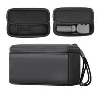 Custodia da viaggio per Insta360 Luna Ultra Creator Bundle, borsa portaoggetti in PU di grande capacità, custodia protettiva rigida portatile con cinturino da polso per accessori per fotocamera Luna