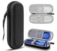 Custodia da viaggio per insulina, con 2 confezioni di ghiaccio, 20,3 x 7,3 x 5,3 cm, portatile, per pazienti diabetici, gite, viaggi, lavoro