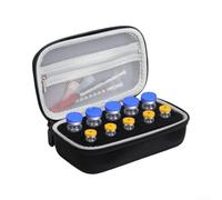 Custodia da viaggio per insulina e supporto per fiale peptide, farmaco per | Borsa portaoggetti con protezione EVA, organizer portatile per forniture per diabete e fiale