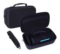 Custodia da viaggio per JBL Charge 6, custodia portatile a tracolla, custodia rigida protettiva in EVA, organizer per altoparlanti Charge 6, protezione antipolvere e antiurto (nero)