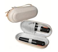 Custodia da viaggio per JBL PartyBox Encore2 con doppio microfono, custodia rigida portatile da viaggio con design antiurto e resistente agli schizzi e maniglia (grigio)