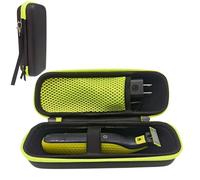Custodia da viaggio per One Blade, Rasierer-Custodia per OneBlade QP2530/30, QP2630/30, QP2520/30, QP2520/65, Pelle, 21 x 6,5 x 6,5 cm