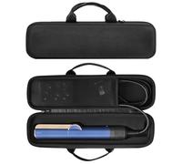 Custodia da viaggio per piastra per capelli Dyson Airstrait HT01, custodia rigida in EVA, custodia antiurto da viaggio con tasca in rete per piastra Dyson Airstraits HT01