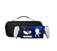 Custodia da viaggio per PS Portal Remote Play Gioco portatile console custodia protettiva borsa per PS5 (Cerniera regolare nera)
