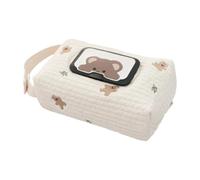 Custodia da viaggio per salviette per bambini - distributore di salviette per bambini | Caspa di pulizia del bambino compatto | Container MOPS infantile ricaricabile | Custodia di stoccaggio riutilizz