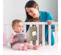 Custodia da viaggio per salviette per - Borsa impermeabile portatile, custodia per dispenser di salviette umidificate, organizer per pannolini, custodi per la cura del bambino, accessorio da