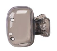 Custodia da viaggio per spazzolino da denti, 4,5 x 4,5 x 2,7 cm, copertura protettiva in TPU, custodia igienica riutilizzabile, antipolvere, per bagno, vacanze