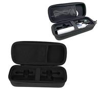 Custodia da Viaggio per Spazzolino Elettrico per Oral B Pro 1000 2000 3000 3500 1500 - Portatile, Materiale in Nylon, Fascia Elastica, Compartimenti Portaoggetti, Tasche a Rete e