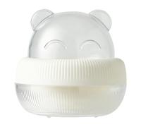 Custodia da viaggio per spugna per trucco, contenitore per uova di bellezza a forma di orso, custodia per spugna di bellezza, custodia per spugne da trucco, custodia per spugne da trucco da viaggio