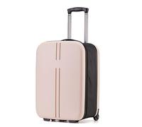 Custodia da Viaggio Pieghevole Design Leggero Ed Espandibile con Ruote Girevoli Custodia Rigida da Viaggio D'affari Adatta for Turismo e Viaggi(Pink,20in)