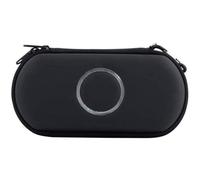 Custodia da viaggio portatile per PSP con cerniera, compatibile con console di gioco Sony 1000 2000 3000 (nera)
