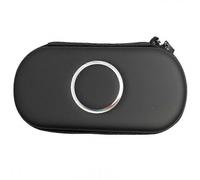 Custodia da viaggio portatile per PSP con cerniera, compatibile con la console di gioco Sony PSP 1000 2000 3000, nera
