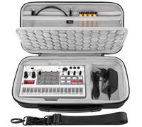 Custodia da viaggio rigida Geekria compatibile con Korg Volca Drum/Volca Keys/Volca Beats/Volca FM2 / Volca Sample 2 / Volca Bass borsa di trasporto per audio sampler (grigio scuro)