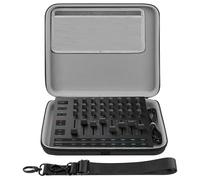 Custodia da viaggio rigida Geekria compatibile con Novation Launch Control XL 3 e controller MIDI AlphaTheta SLAB, borsa per mixer audio (grigio scuro)