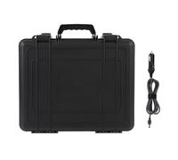 Custodia da viaggio satellitare SustVita con schiuma EVA tagliata con precisione e struttura in ABS, include cavo di alimentazione per caricabatteria da auto compatibile con