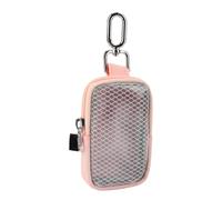 Custodia da viaggio schede per Yoto Mini，Pink | Protezione in EVA con nylon lavabile metallici resistenti, compatto per i viaggi, manico per un facile trasporto
