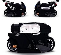 Custodia Decorativa per Airpods 1 e 2, Cover in Silicone 3D Cartoon Cute Funny, Compatibile con Apple Airpods 2 [Locomotiva]