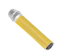 Custodia Decorativa per Microfono, Copertura per Maniglia Microfono con Scintillanti, Adatta per la Maggior Parte dei Microfoni Wireless Universali, Microfono Non Incluso