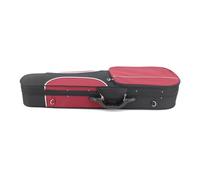 custodia del violino Cinghie Per Custodie Triangolari Oxford Con Cuciture Rosse E Nere Per Custodia Per Violino 4/4 3/4 1/2 1/4 1/8 1/16(4/4)