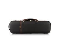 custodia del violino Custodia Per Violino 4/4-1/4 Custodia Per Violino Leggera In Tessuto Oxford Nero Con Interno Marrone Beige Borsa A Tracolla Portatile(1/2)