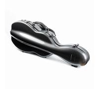 custodia del violino Custodia Per Violino 4/4 A Forma Di Zucca Punti Neri Con Borsa Per Musica Blocco Password Fibra Di Carbonio Ibrida Impermeabile Leggera