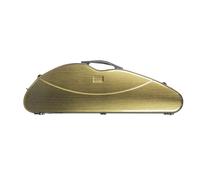 custodia del violino Custodia Per Violino 4/4 Borsa Per Violino Portatile Leggera Con Triangolo Resistente Alla Compressione In Fibra Di Carbonio(Gold)