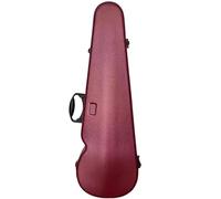 custodia del violino Custodia Per Violino 4/4 In Fibra Di Carbonio Ad Alta Durezza 1,8 Kg Più Colori Disponibili Custodia Per Violino Con Misuratore Di Umidità(Wine Red)