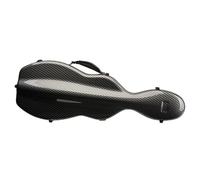 custodia del violino Custodia Per Violino 4/4 In Fibra Di Carbonio Con Striscia Nera Custodia Per Violino Professionale A Forma Di Zucca Impermeabile